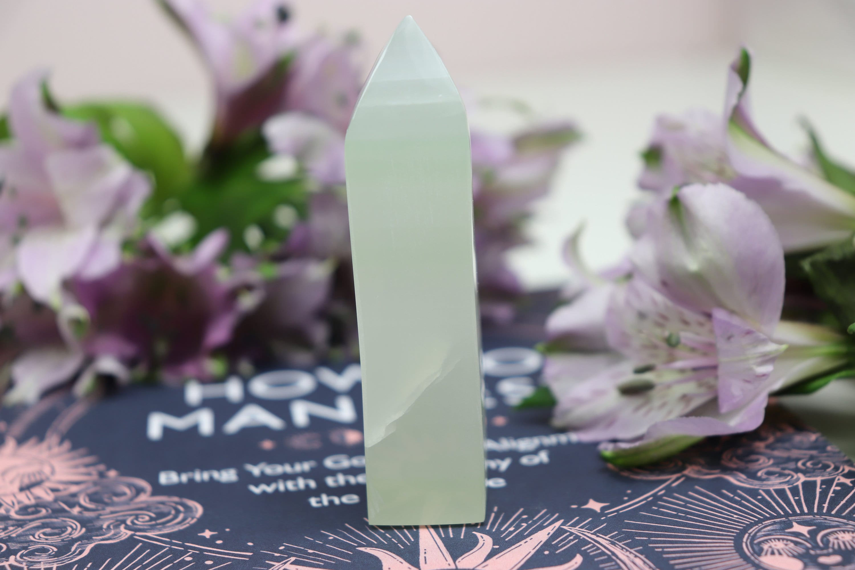 Green Calcite Mini Tower D