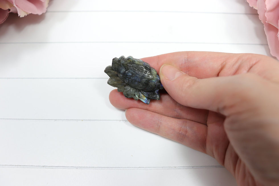 Thumbnail: Labradorite Lotus Flower