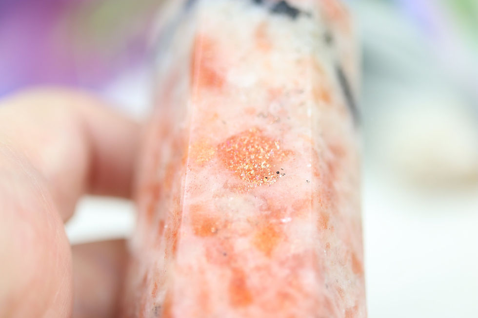 Thumbnail: Sunstone Polished Crystal Tower B