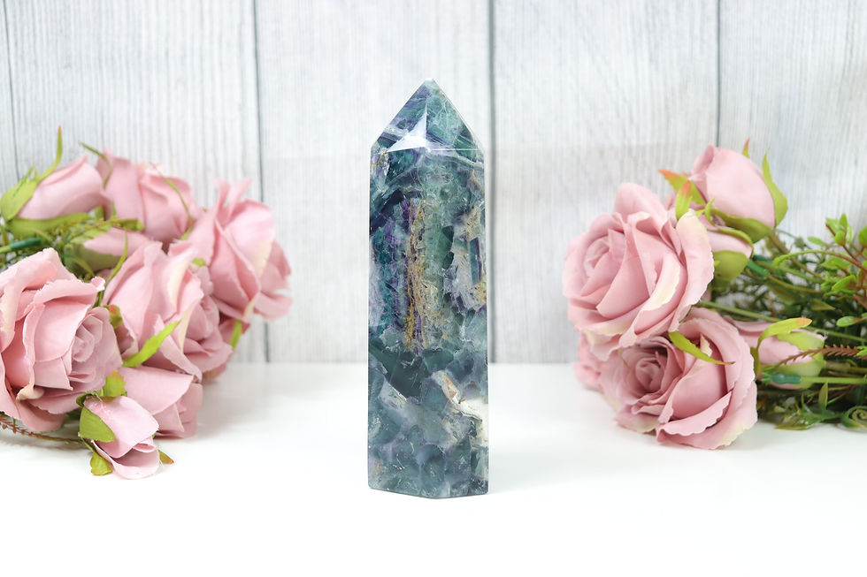 Thumbnail: Rainbow Fluorite Tower H