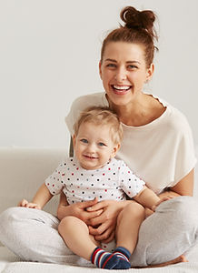 Happy Mother with her Child