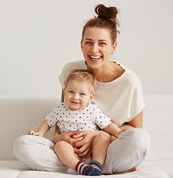 Happy Mother with her Child