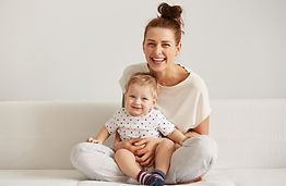 Happy Mother with her Child