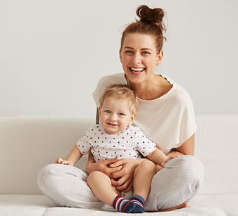 Happy Mother with her Child
