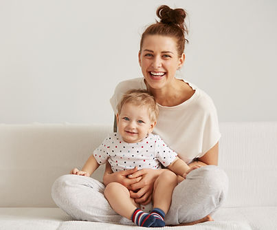 Happy Mother with her Child