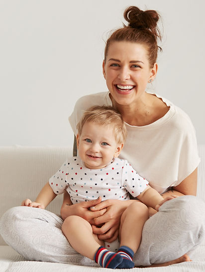 Happy Mother with her Child