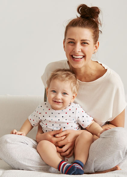 Happy Mother with her Child