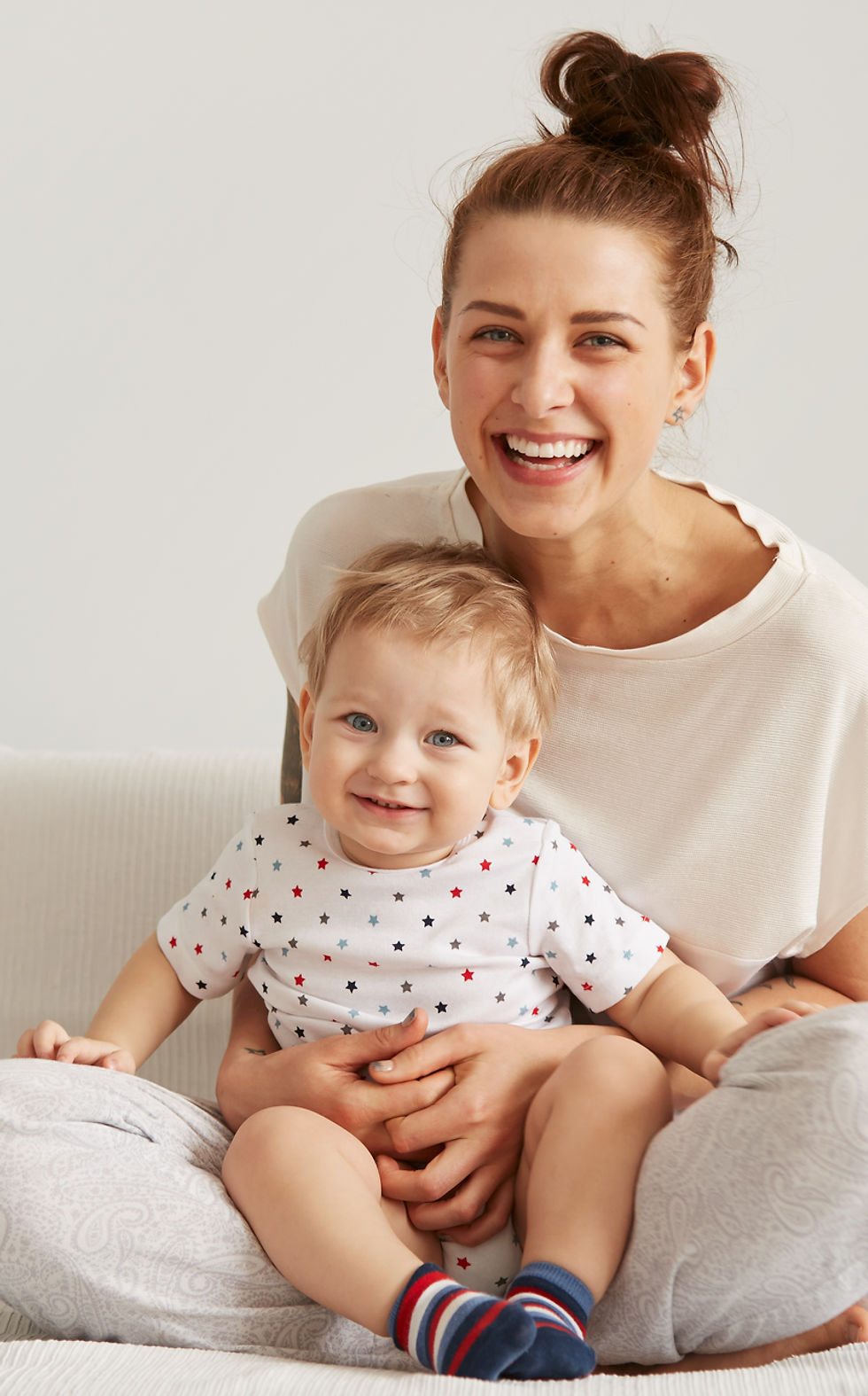Happy Mother with her Child