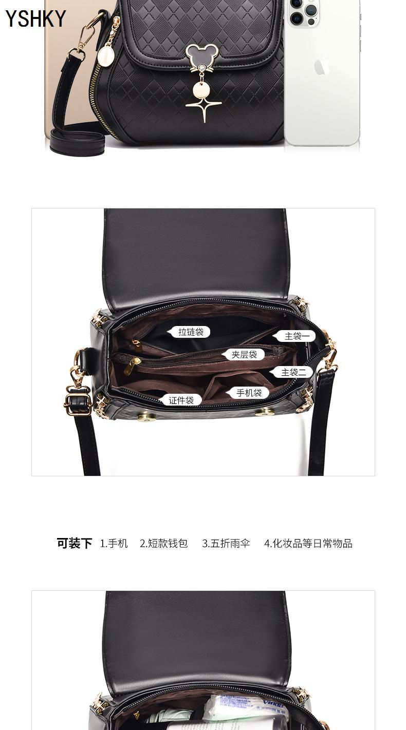 Thumbnail: Women tote handbag bag  for women shoulder bag  sac a main femme luxury designer