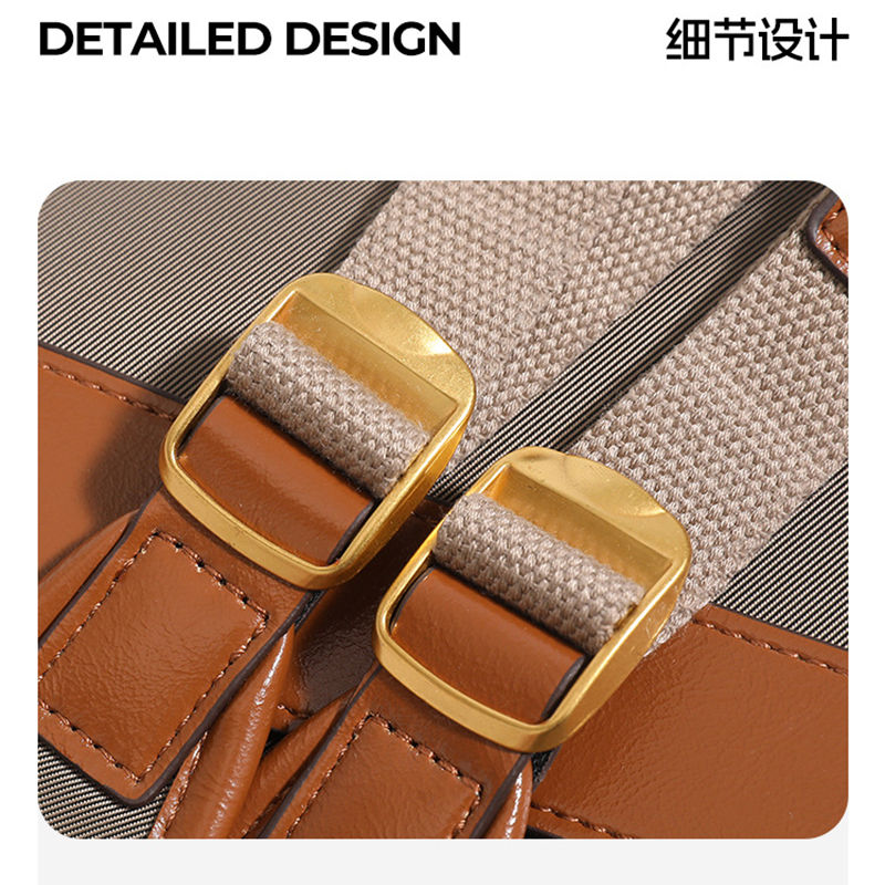 Thumbnail: High Quality Luxury Women Backpack Nylon  Female Handbag Students Schoolbag