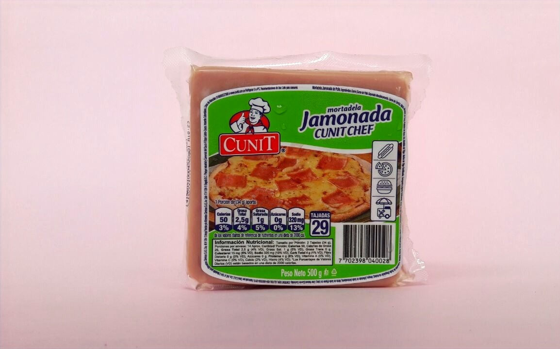 MORTADELA JAMONADA CUNIT 500 gr