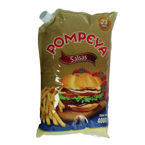 SALSA MOSTAZA BOLSA  POMPEYA 4KG