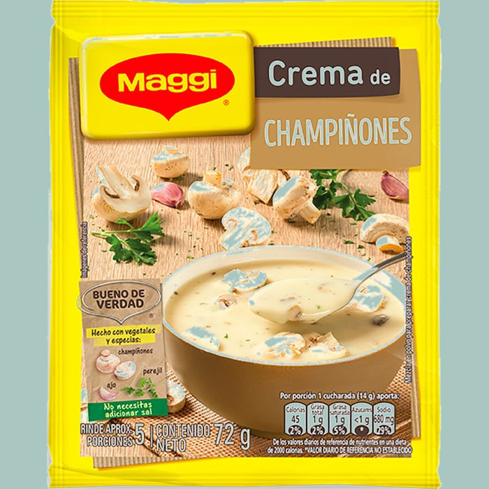 MAGGI CREMA GOURMET DE CHAMPI�ONES X 72gr