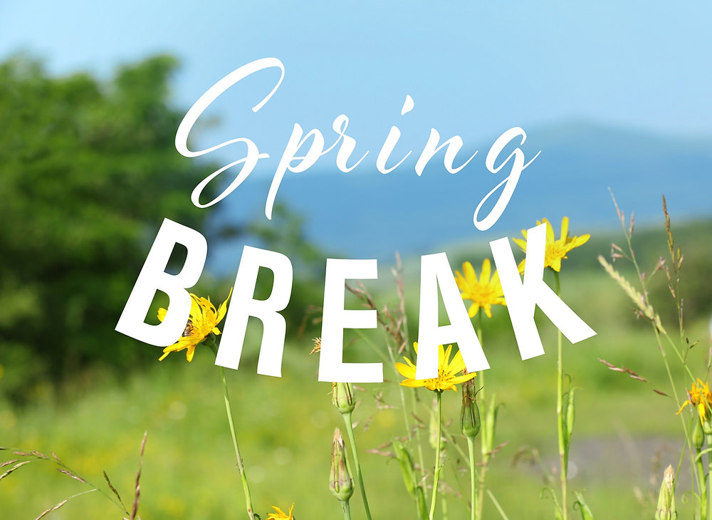 Last Week Until Spring Break Upcoming Spring Break Reminder