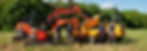 plant hire team with machinery in Norfolk field