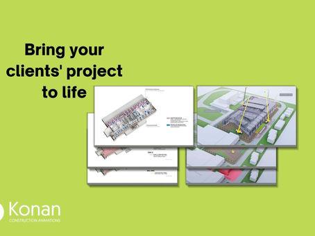 Construction animation will help you win construction tender bids