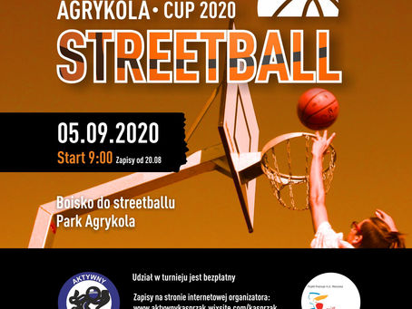 Agrykola StreetBall Cup 2020- turniej koszykówki ulicznej
