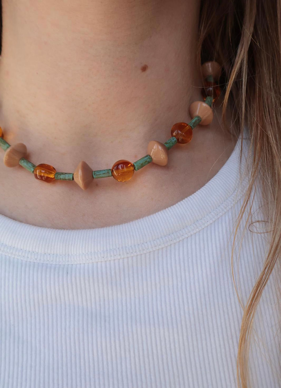 Miniatura: Collar cristales