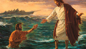 Quando o medo nos faz afundar, Jesus continua estendendo a mão