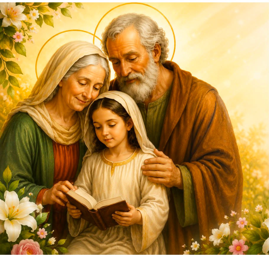 Santa Ana e São Joaquim: os avós de Jesus e testemunhas da esperança