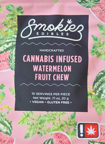 Smokies Gummies: Cannabis Watermelon Fruit Chew