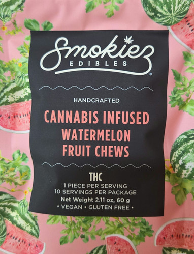 Smokies Gummies: Cannabis Watermelon Fruit Chews