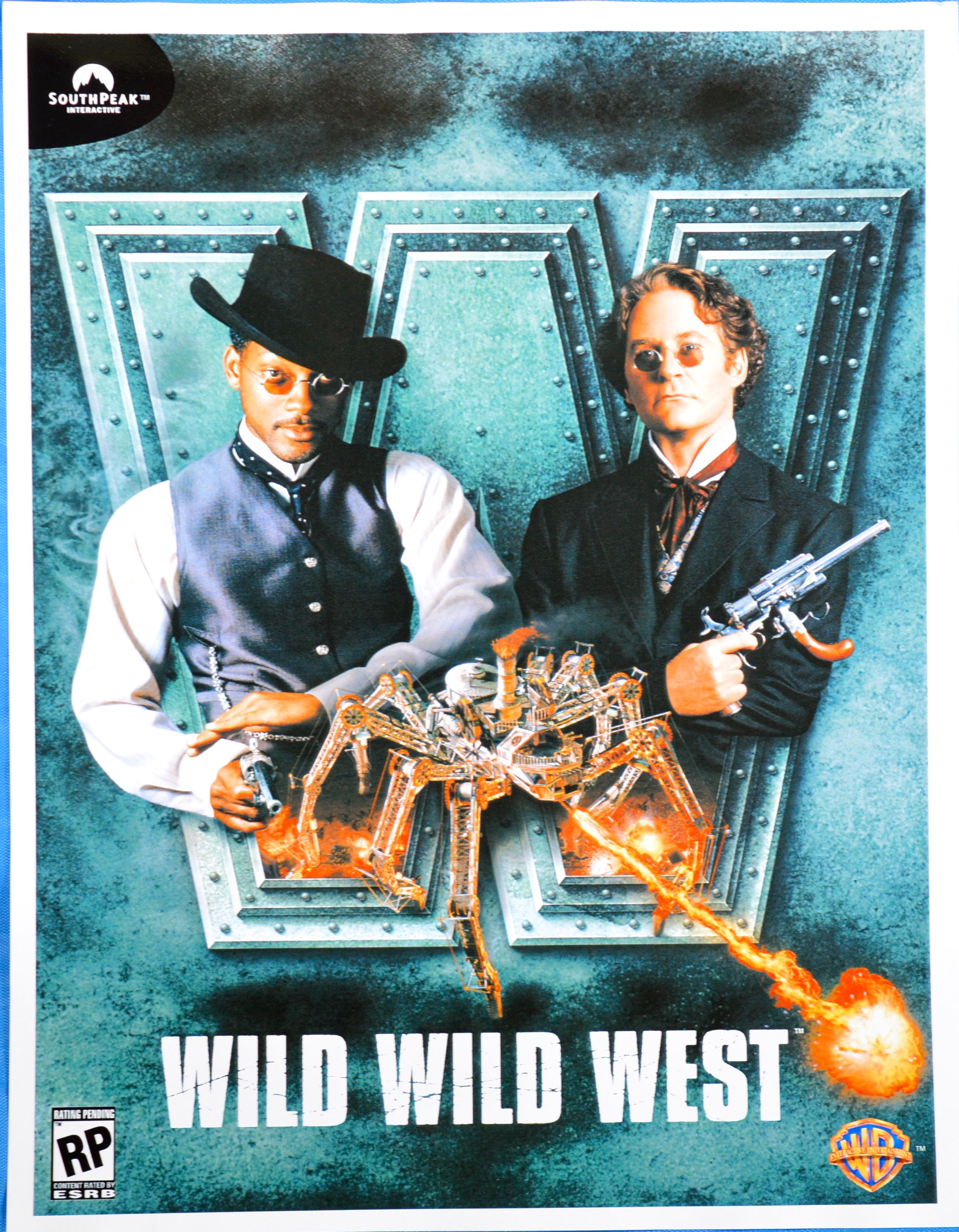 WILD WILD WEST video game advertising