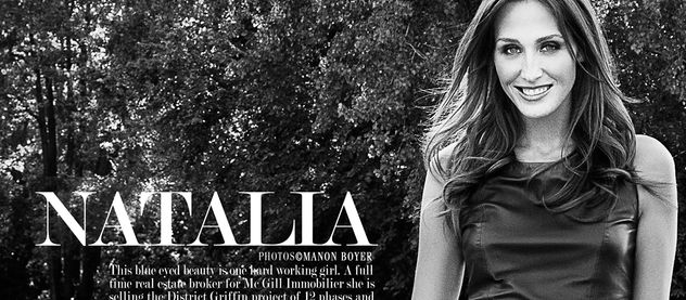 Natalia on taking care of business!