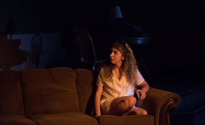 Becca Lerman as _Cassidy_ in the CalArts Proudction of _Appropriate_ by Brandon Jacob Jenk