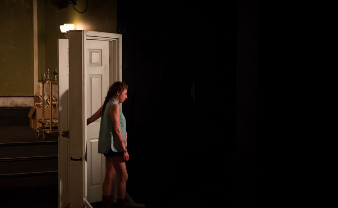 Becca Lerman as _Cassidy_ in the CalArts Proudction of _Appropriate_ by Brandon Jacob Jenk