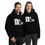 Thumbnail: Unisex White/Black Be Bold Hoodie