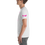 Thumbnail: Men's White/Neon Magenta Kill Breast Kancer Premium Crew Neck