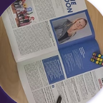 Magazine feature on Rosie Seldon