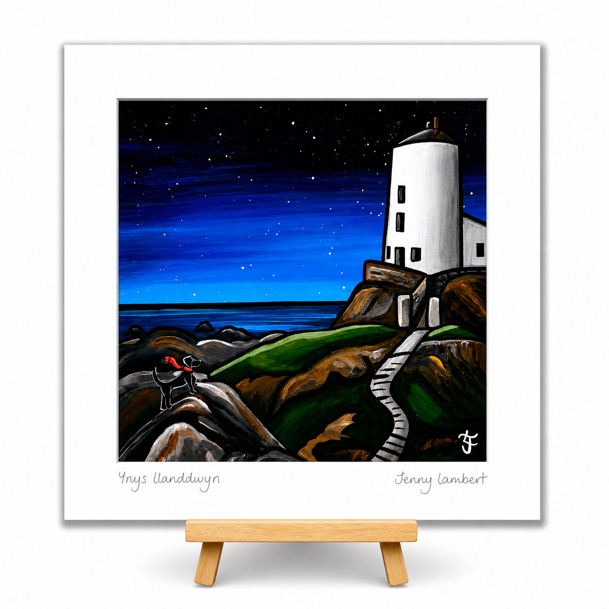 Ynys Llanddwyn - 8x8'' Mini Print