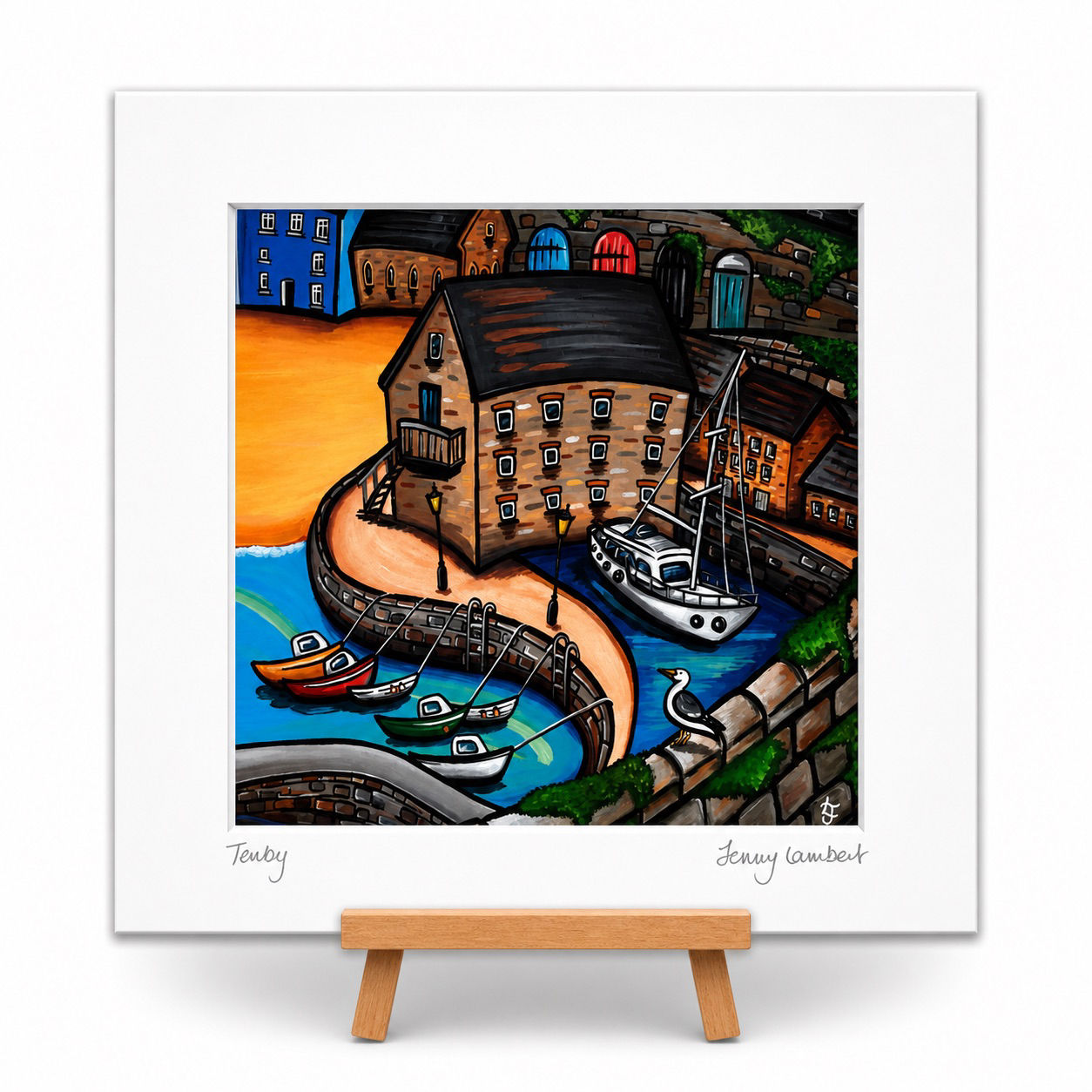 Tenby - 8x8'' Mini Print (4)