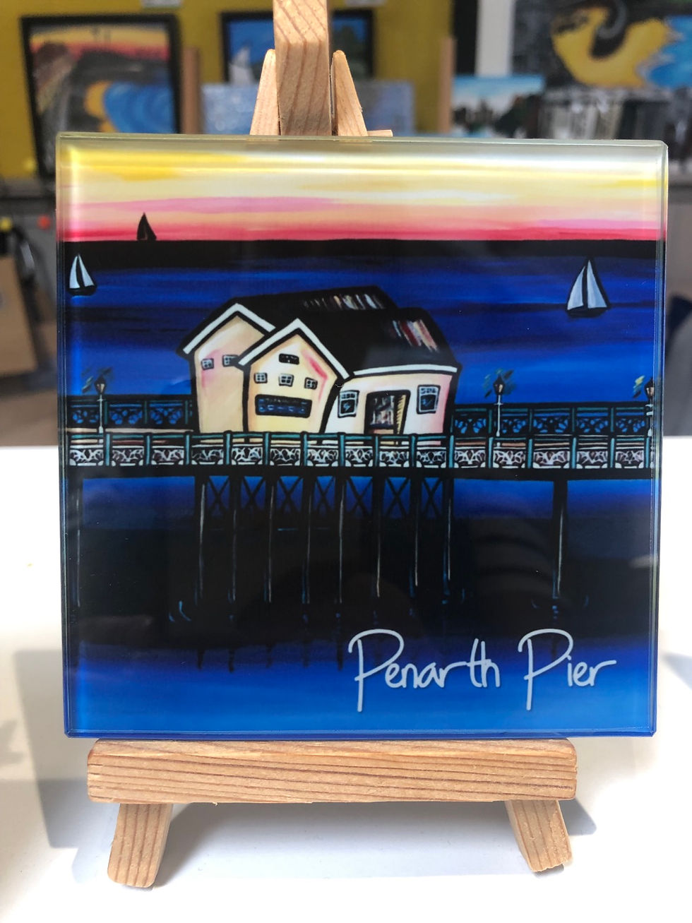 Thumbnail: Penarth Pier- Glass Coasters