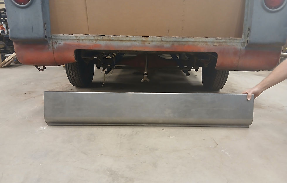 Thumbnail: Rear Roll Pan 1961-65