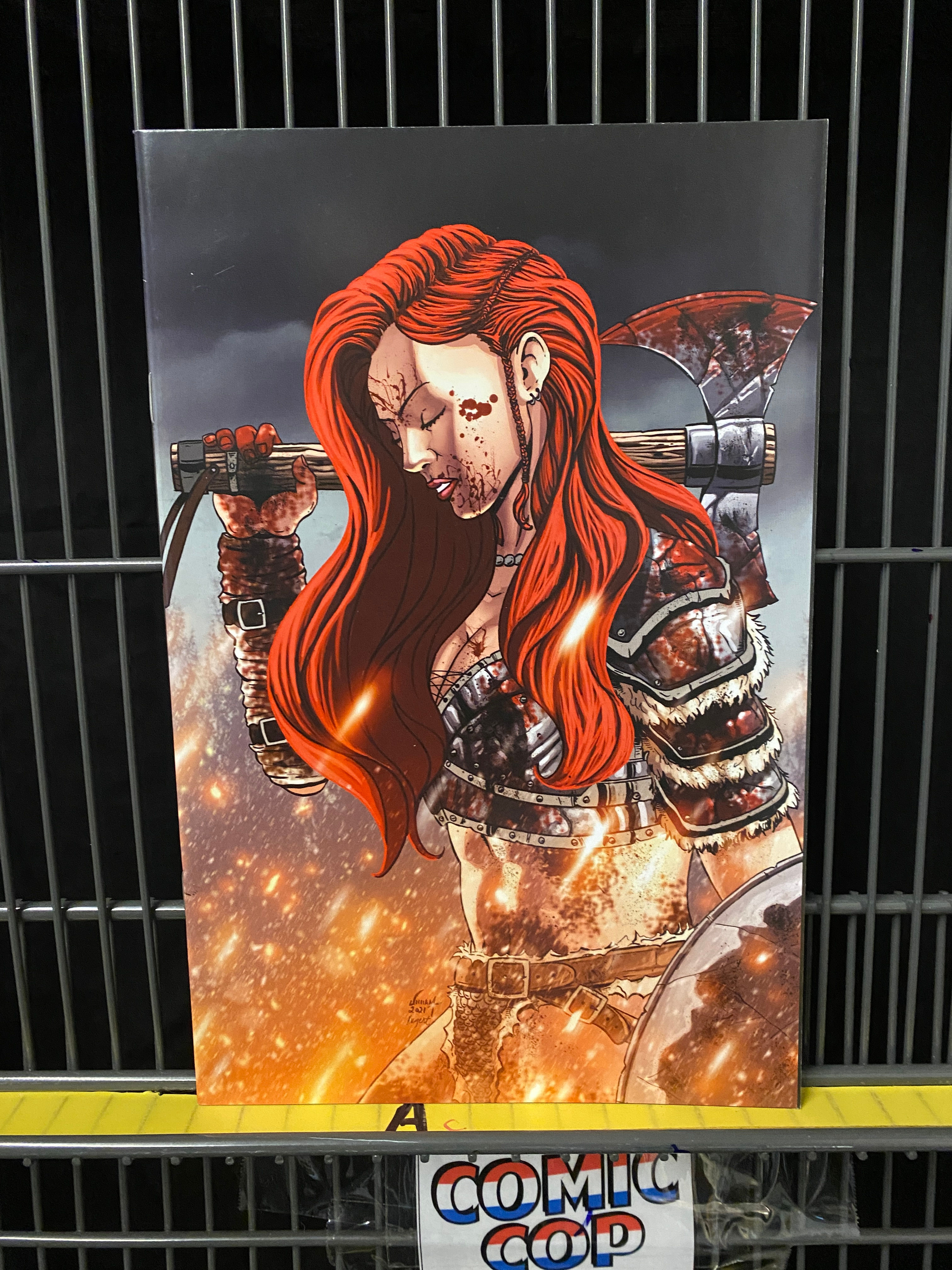 Red Sonja #27 B&S Exclusive William Russell Cover LTD 500