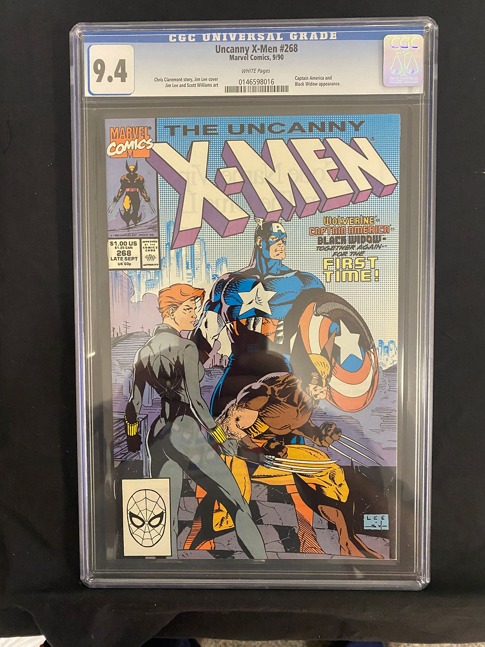 Uncanny X-Men #268 CGC 9.4