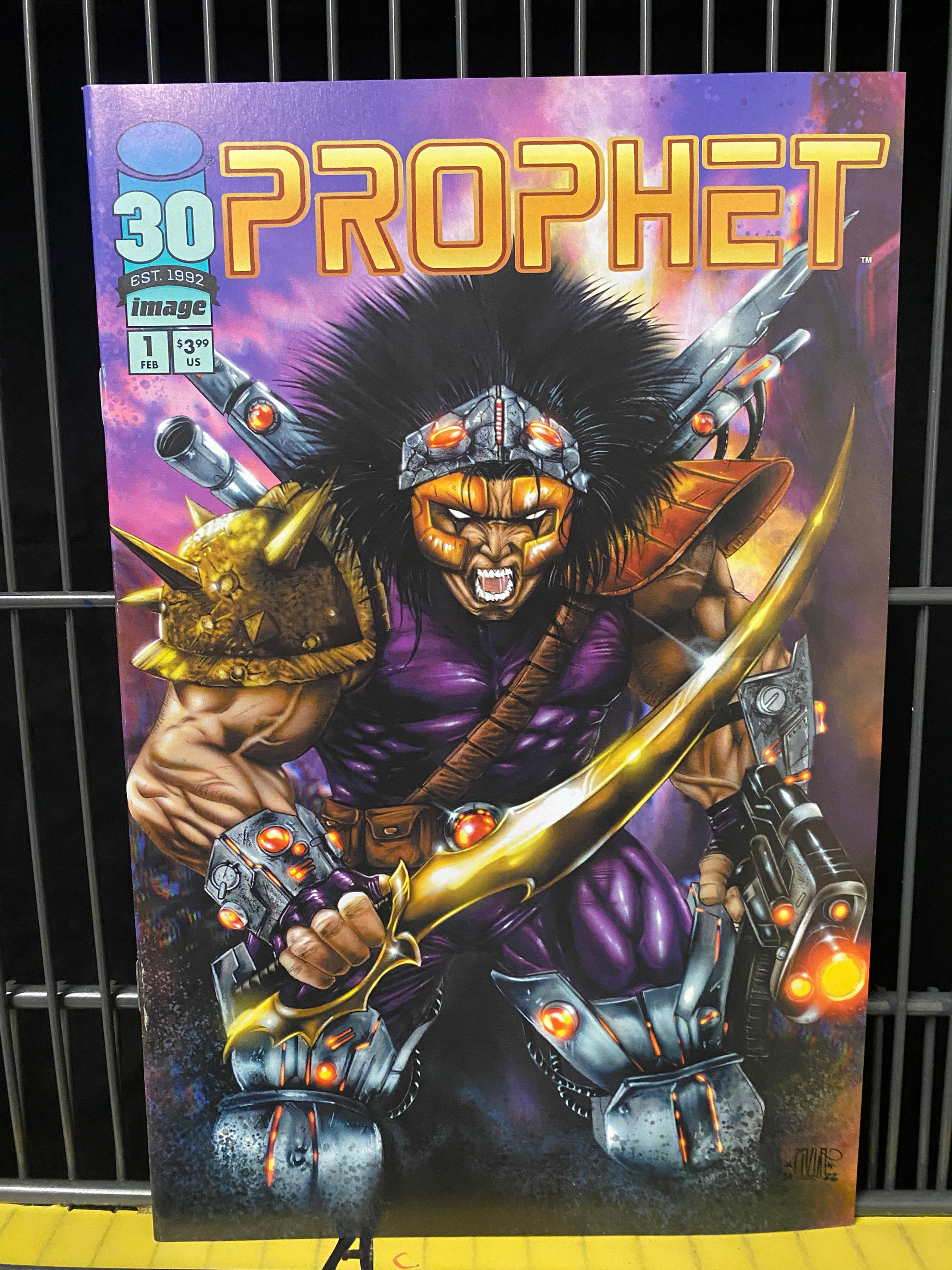 Prophet #1, B & S Comics Martin Zavala Cover, LTD 500