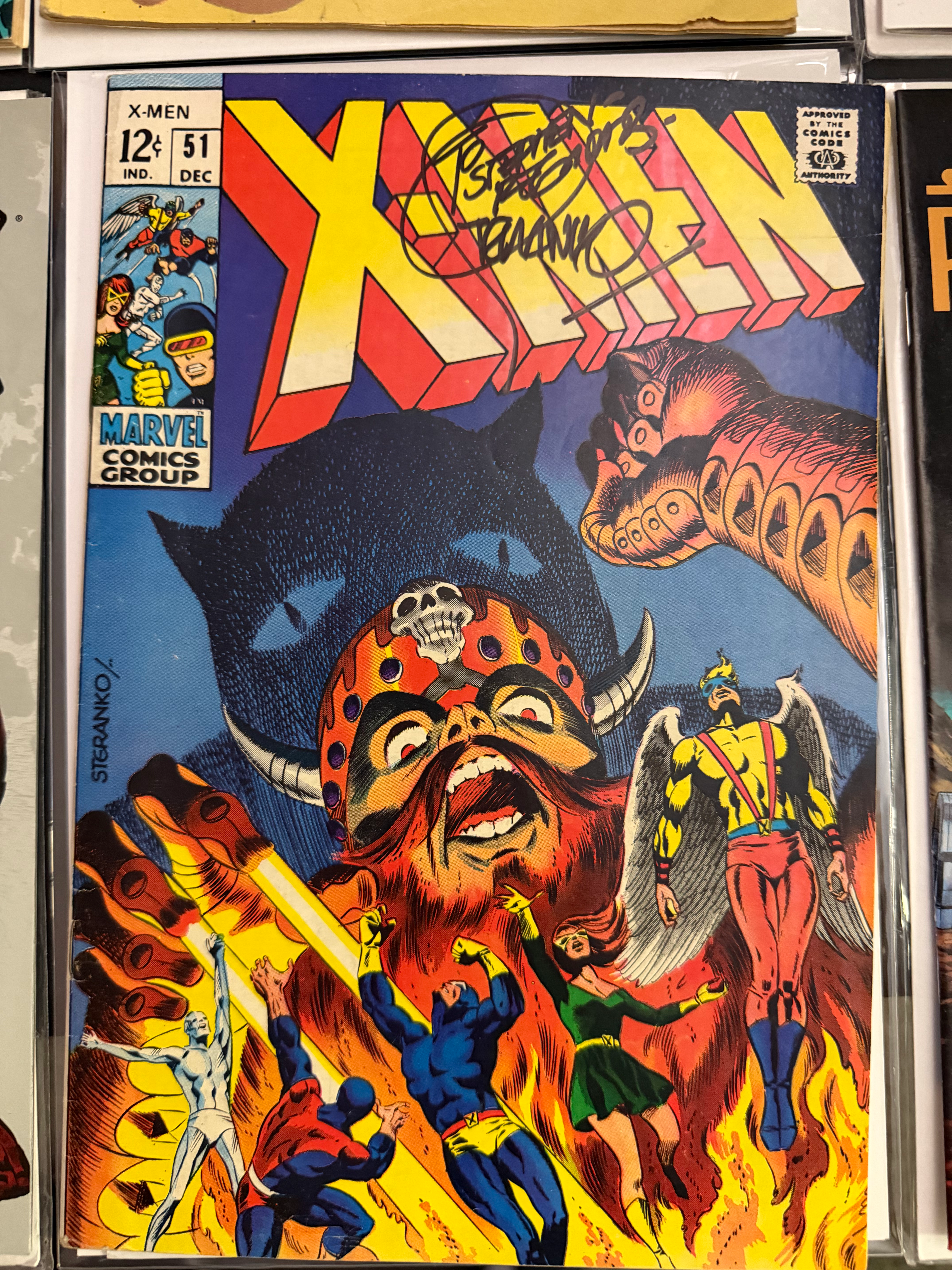 X-Men #51 (Signed by Steranko)