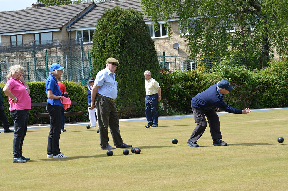 Members enjoying the sun