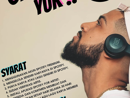 GABUNG DISTORSI SPOTIFY CLUB (DSC), BIKIN KARYAMU TAMBAH POPULER