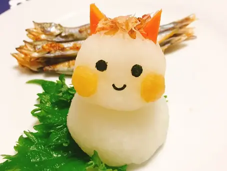 Grated Daikon Radish Oni Demon Recipe for Setsubun