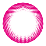 A circular graphic made of dots for Brand