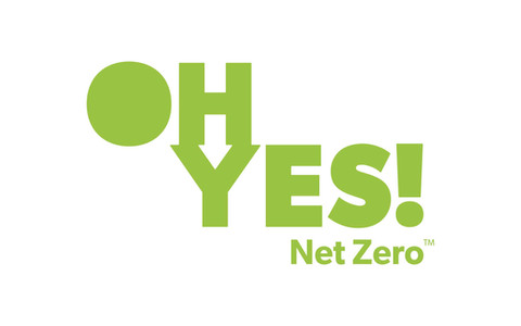 Logo for Oh! Yes Net Zero 