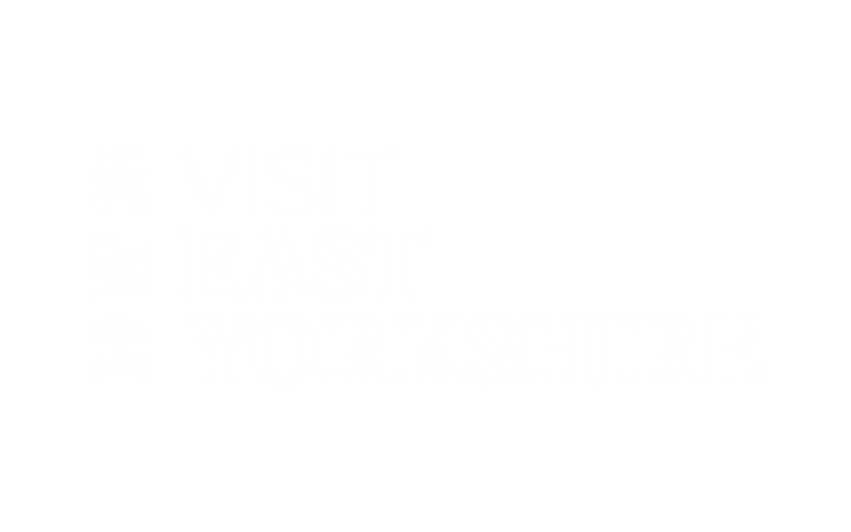 White Visit East Yorkshire logo