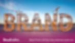 The word BRAND made out of steel girders