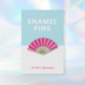 FAN ENAMEL PIN