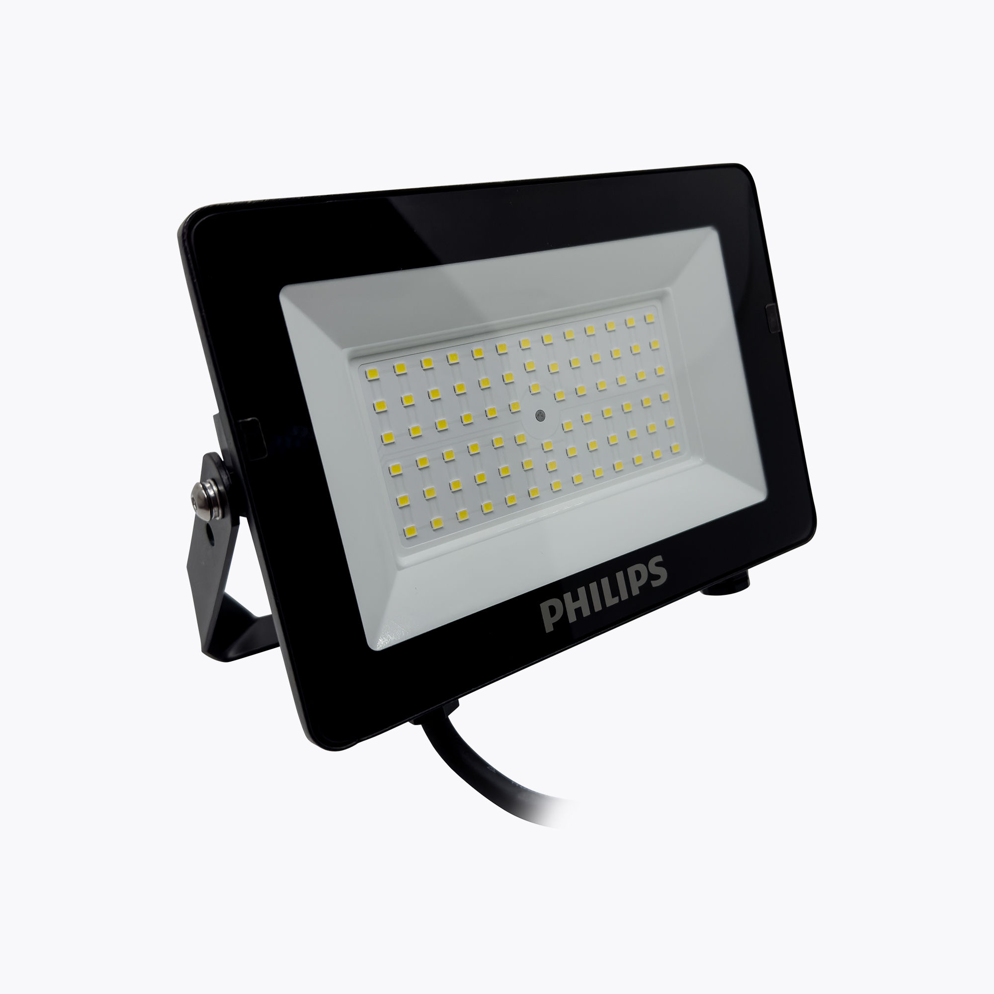 Proyector exterior LED Philips 50W 6500K con protección IP67 para iluminación de exteriores.